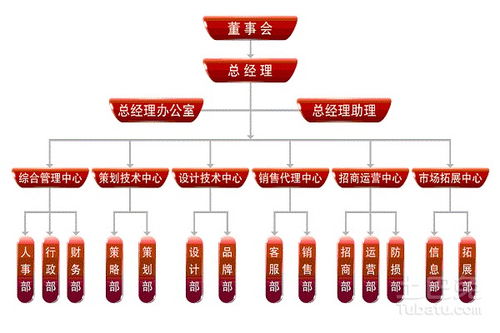 软件公司的组织架构是怎样的，包含哪些部门和职责？