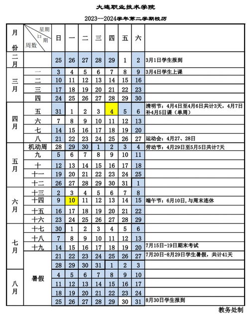 2024年技校暑假放假时间安排何时公布？