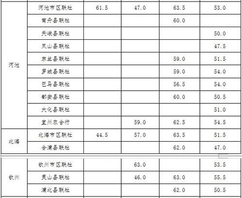 农信社笔试分数线揭秘：多少分能晋级面试？