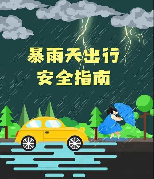 高明天气预警：大雨将至，出行必备雨具，市民如何应对？